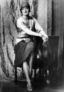 Actress Marilyn Miller, Fashion Portrait, 1929