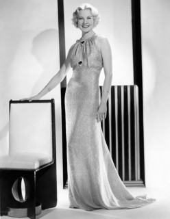 Actress Una Merkel, Fashion Portrait, circa 1933