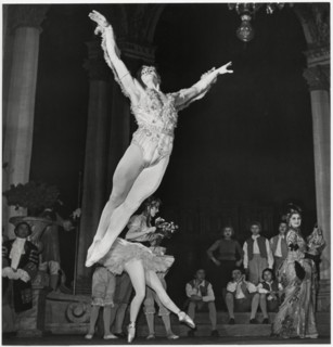 Yuri Soloviev, as Bluebird, Sleeping Beauty, Kirov Ballet, Leningrad, circa 1960's