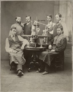 University Chemistry Students, USA, circa 1880
