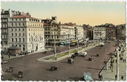 Rue Longue-des-Capucins, Marseille, France, circa 1920