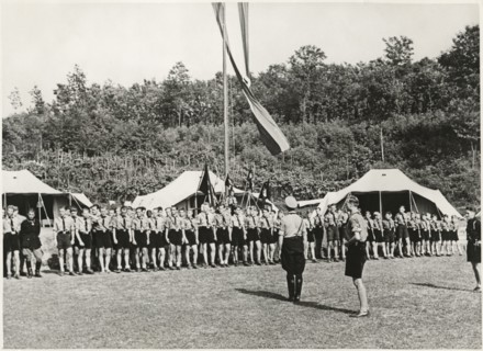 Children at Hitler Youth Camp, Germany, 1939