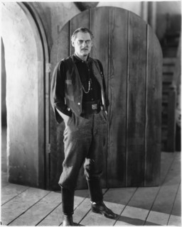 Lionel Barrymore, on-set of the Film "The Temptress", directed by Fred Niblo, circa 1925