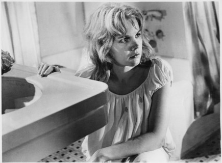 Carroll Baker, on-set of the Film “Something Wild”, United Artists, 1961