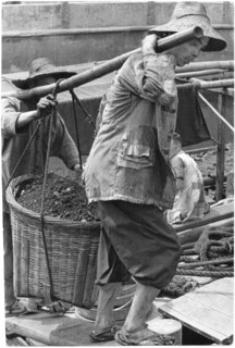Two Male Excavators, China, circa 1961