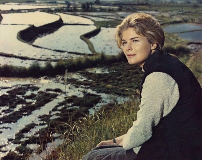 Candice Bergen, on -set of the Film “The Sand Pebbles”, 20th Century Fox, 1966