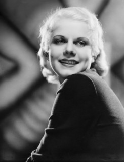 Actress Jean Harlow, Portrait, 1931