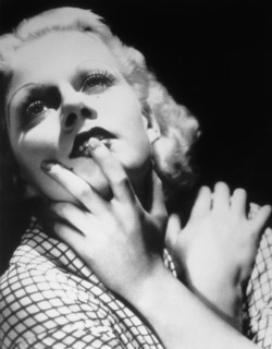 Actress Jean Harlow, Portrait, 1931