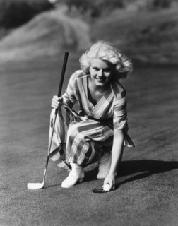 Actress Jean Harlow, Publicity Portrait, 1933