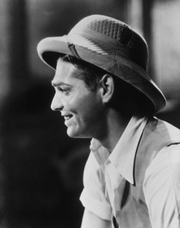 Clark Gable, Portrait, on-set of the Film "Red Dust", 1932