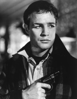 Marlon Brando, on-set of the Film "On the Waterfront", 1954