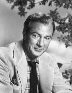 Actor Gary Cooper, Publicity Portrait, circa 1950