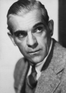 Actor Boris Karloff, Portrait, 1937