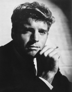 Actor Burt Lancaster, Portrait with Cigarette, 1951