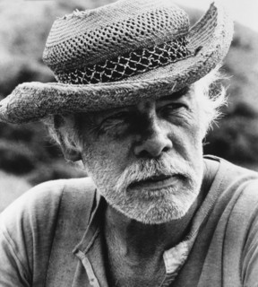Lee Marvin, on-set of the Film "Shout at the Devil", 1976
