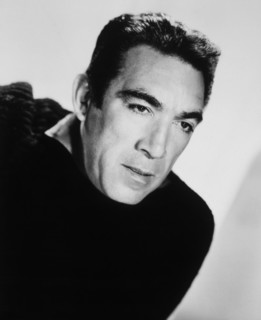 Anthony Quinn, Publicity Portrait from the Film "The Wild Party", 1956