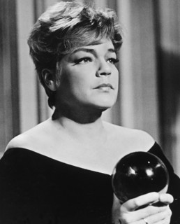 Simone Signoret, on-set of the Film "Games", 1967