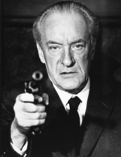 George Sanders, on-set of the Film "The Kremlin Letter", 1970