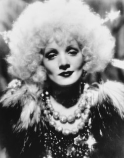 Marlene Dietrich, Publicity Portrait, on-set of the Film "Blonde Venus", 1932