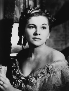 Joan Fontaine, on-set of the Film "Rebecca", 1940