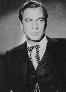 Gary Cooper, on-set of the Film "High Noon", 1952