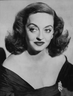Bette Davis, on-set of the Film "All About Eve", 1950