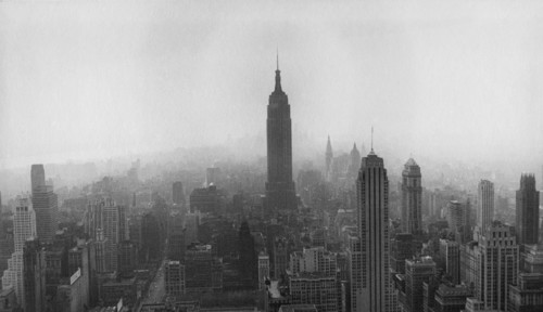 Skyline, New York City, USA, circa 1950