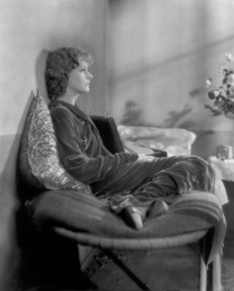 Greta Garbo on-set of the Silent Film, "The Kiss", 1929