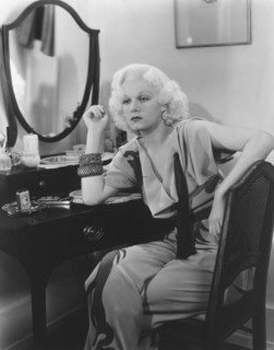 Jean Harlow, on-set of the Film, "China Seas", 1935
