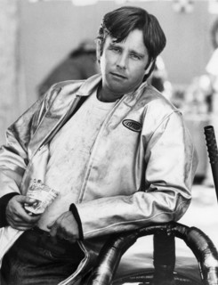 Beau Bridges, on-set of the Film, " Heart Like a Wheel", 1983