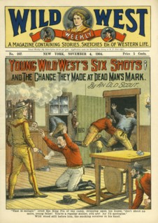 Cover of Wild West Weekly Magazine, No. 107, November 4, 1904