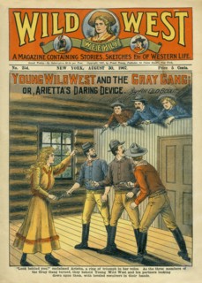Cover of Wild West Weekly Magazine, No. 254, August 30, 1907