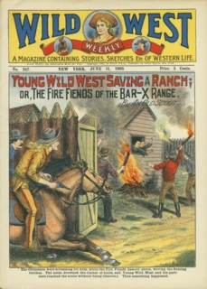 Cover of Wild West Weekly Magazine, No. 347, June 11, 1909
