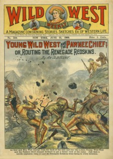 Cover of Wild West Weekly Magazine, No. 349, June 25, 1909