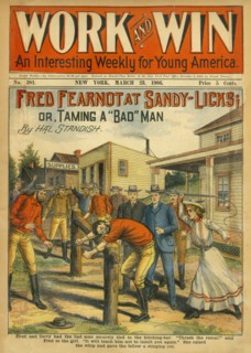 Cover of Work and Win Magazine, No. 381, March 23, 1906