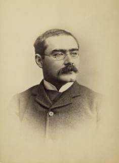 Rudyard Kipling (1865-1936), English Poet and Novelist, Portrait, 1900