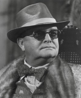 Truman Capote, on-set of the Film, "Murder by Death", 1976