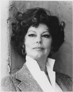 Ava Gardner, Portrait, on-set of the Film, "Earthquake", 1974