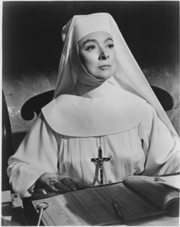 Greer Garson, Portrait, on-set of the Film, "The Singing Nun", 1966