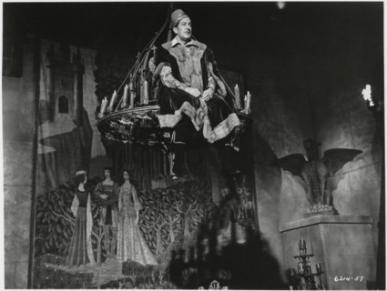 Vincent Price, on-set of the Film, "The Raven", 1963