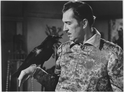 Vincent Price, on-set of the Film, "The Raven", 1963