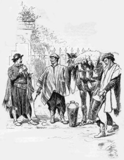 Lecheros, Milk Sellers, Buenos Aires, Argentina, Harper's New Monthly Magazine, Illustration, March 1891