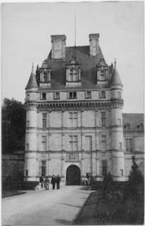Château de Valençay, Le Donjon, North Façade, Valençay, France, 1925