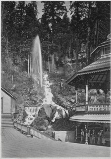 Resort, Shasta Springs, California, USA, Photogravure, Denison News Co., 1903