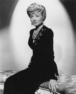 Constance Bennett, Publicity Portrait for the Film, "Wild Bill Hickok Rides", Warner Bros., 1942