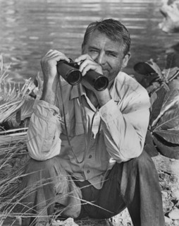 Cary Grant, on-set of the Film, "Father Goose", Universal Pictures, 1964