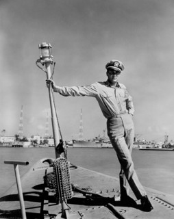 Tony Curtis, on-set of the Film, "Operation Petticoat", Universal Pictures, 1959