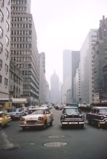 Park Avenue Looking South, New York City, New York, USA, July 1961
