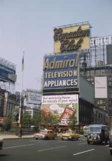 Street Scene, Times Square, New York City, New York, USA, July 1961