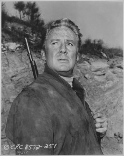 Van Johnson, on-set of the Film, "The Enemy General", Columbia Pictures, 1960
